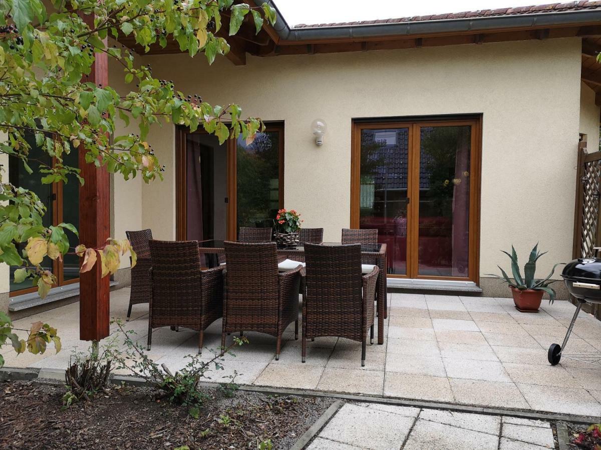Ferienhaus An Der Wiederitz Freital Exterior foto